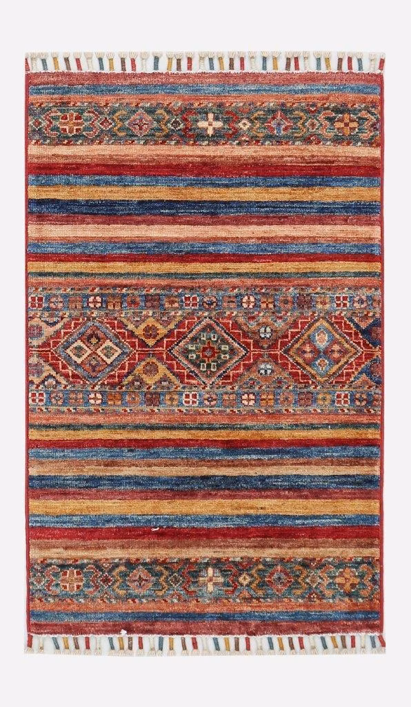 Shabargan, reine Wolle, fein, ca. 90 x 56 cm, neu, Artikel-Nr. 0132