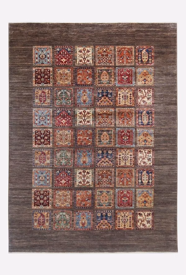 Shabargan, reine Wolle, fein, ca. 289 x 210 cm, neu, Artikel-Nr. 0118